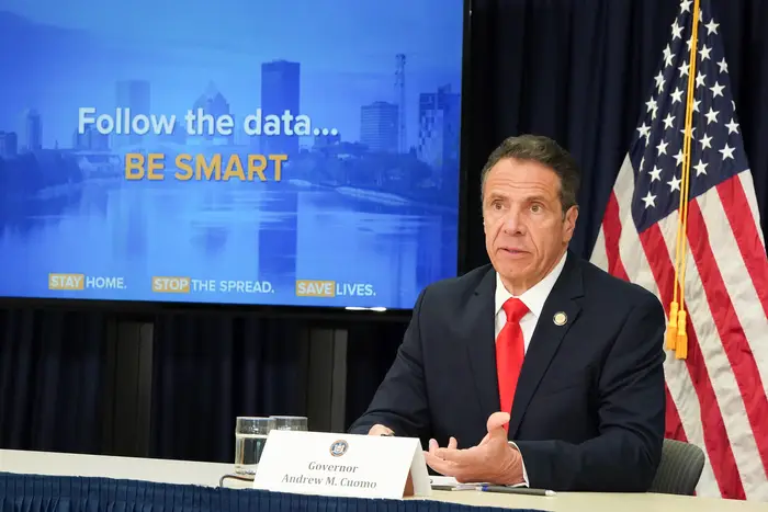Governor Andrew M. Cuomo delivers briefing on Coronavirus pandemic, May 5th, 2020